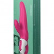 Нереалистичный вибратор Satisfyer Vibes Mr. Rabbit, силикон, красный, 22,1 см.